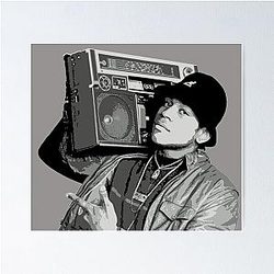 LL Cool J Boombox Poster