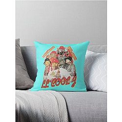 LL Cool J Vintage Throw Pillow