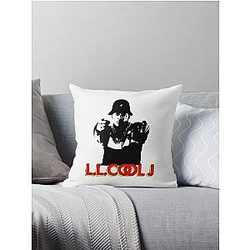 LL Cool J Throw Pillow