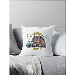 LL Cool J - Vintage Band Throw Pillow