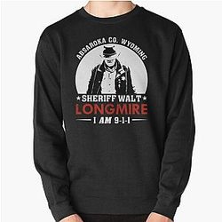 Sheriff Walt Longmire Absaroka County Wyoming Pullover Sweatshirt