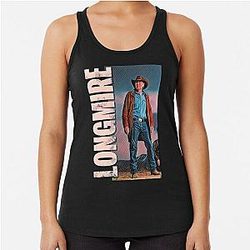 Walt Longmire Graphic Racerback Tank Top