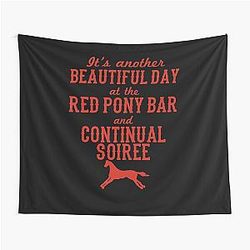 Longmire Red Pony Continues Tapestry