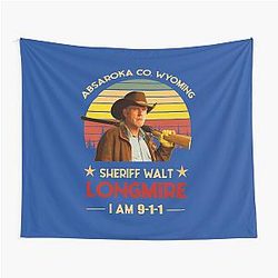 Absaroka County Wyoming Sheriff Walt Longmire I Am 911 T-Shirt Hoodie Sweatshirt Tank Top