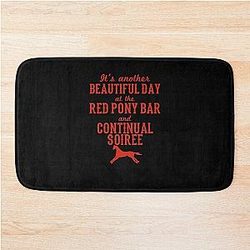 Longmire Red Pony Bath Mat