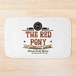 Longmire The Red Pony Bath Mat