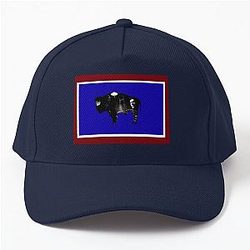 Longmire Wyoming Flag Baseball Cap