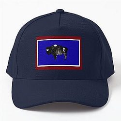 Longmire Wyoming Baseball Cap with State Seal