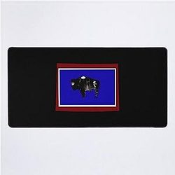 Longmire Wyoming Flag Desk Mat