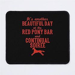 Longmire Red btxnMouse Pad