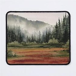 Longmire Watercolor Landscape Painting Mousepad