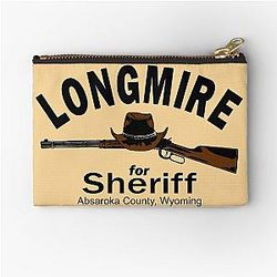 Longmire Sheriff Zipper Pouch
