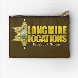 Longmire Locations facebook group zipper pouch