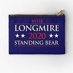 Walt Longmire Henry Standing Bear Presidential Ticket Zipper Pouch