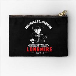 Sheriff Walt Longmire Absaroka County Wyoming Zipper Pouch