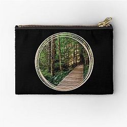 A Walk in the Woods Mt. Rainier National Park Zipper Pouch