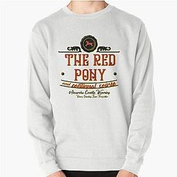 Longmire Red Pony Pullover Sweatshirt