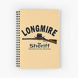 Longmire Sheriff Notebook
