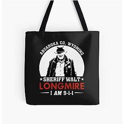 Sheriff Walt Longmire Absaroka County Wyoming Tote Bag