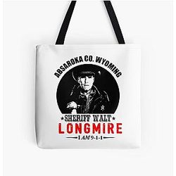 Sheriff Walt Longmire - Absaroka County Wyoming Tote Bag
