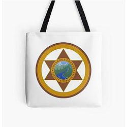 Longmire Absaroka County Sheriffs Badge All Over Print Tote