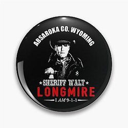 Sheriff Walt Longmire - Absaroka County Wyoming Pin