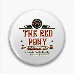 Longmire T-Shirt The Red Pony T-Shirt Pin
