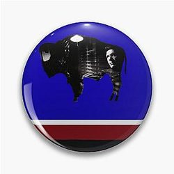 Longmire Wyoming Pin