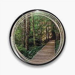 A Walk in the Woods, Mt. Rainier National Park Pin