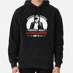 Sheriff Walt Longmire Absaroka County Wyoming Pullover Hoodie