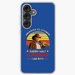 Absaroka County Wyoming Sheriff Walt Longmire I Am 911 for men women love Hoodie Samsung Galaxy Soft Case