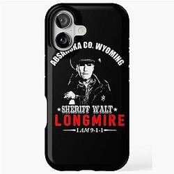 Sheriff Walt Longmire Absaroka County Wyoming iPhone Tough Case