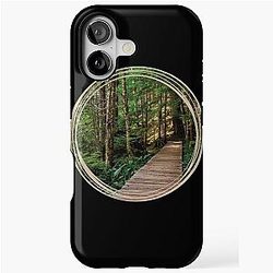 A Walk in the Woods Mt Rainier National Park Longmire Area iPhone Tough Case