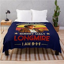 Absaroka County Wyoming Sheriff Walt Longmire Tank For Men Women Love Throw Blanket