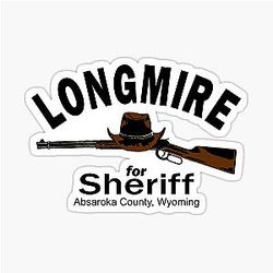 Longmire Sheriff Sticker