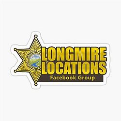 Longmire Locations Facebook Group Sticker