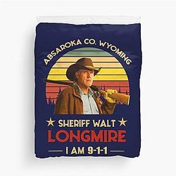 Absaroka County Wyoming Sheriff Walt Longmire Unisex Tank