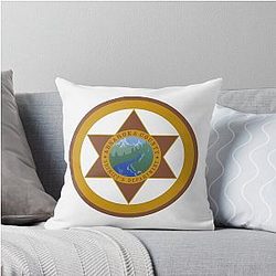 Longmire Absaroka County Sheriff's Throw Pillow