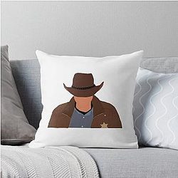 Walt Longmire Throw Pillow