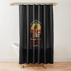 Craig Johnson Absaroka County Wyoming Sheriff Walt Longmire Shower Curtain