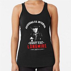 Sheriff Walt Longmire - Absaroka County Wyoming Racerback Tank Top