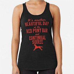 Longmire Red Racerback Tank Top