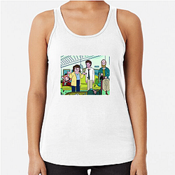 Nonlinear Narrative Long Story Short Tank Tops