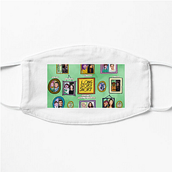 Time Journeys Long Story Short Face Masks