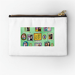 Time Journeys Long Story Short Zipper Pouches