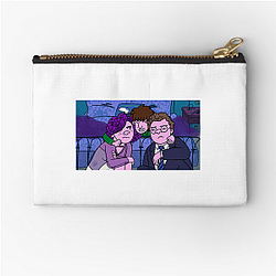 Emotional Echoes Long Story Short Zipper Pouches