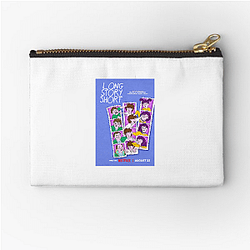 Animated Sitcom Long Story Short Zipper Pouches