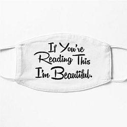 Lookism Face Masks - lookism sxe xxx xxc hot If you are Reading this I'm Beautiful love Flat Mask RB2112