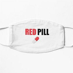 Lookism Face Masks - Incel Red pill lookism Flat Mask RB2112
