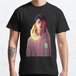 Lookism T-Shirts - LOOKISM  | pink hoodie with finger heart Classic T-Shirt RB2112